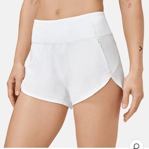 Outdoor Voices 2.5 Hudson Shorts in White